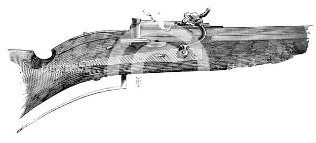 Early match caliver, 1590, from Penshurst, (c1880). Artist: Unknown