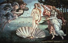 'The Birth of Venus', c1482. Artist: Sandro Botticelli