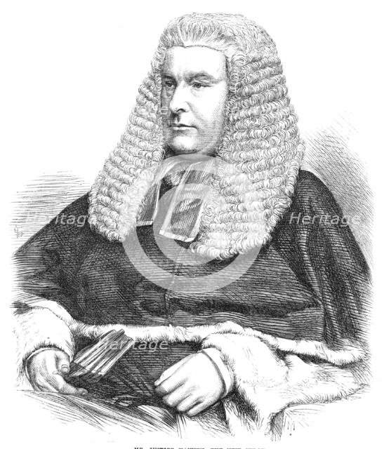 Mr. Justice Hannen, the new judge, 1868. Creator: Unknown.