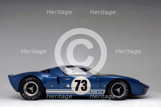 Ford GT40 Daytona prototype 1965. Artist: Simon Clay.