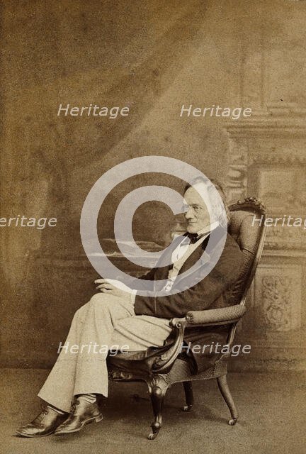 Sir Richard Owen. Creator: Ernest Edwards.