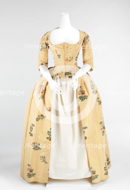 Robe à l'Anglaise, British, 1776. Creator: Unknown.