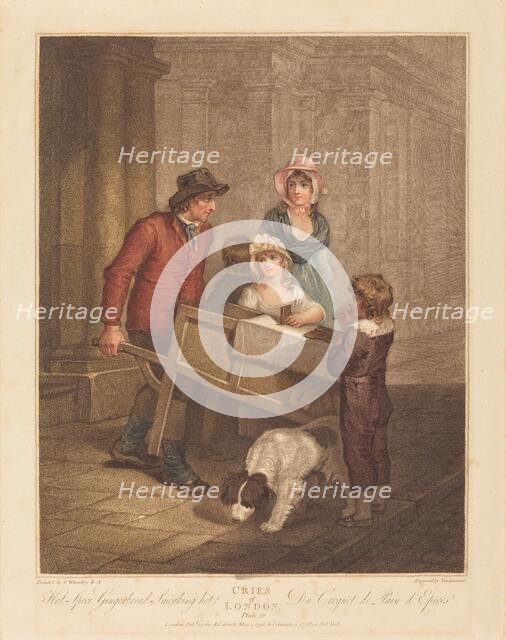 Hot Spice Ginger Bread Smoking Hot, published 1796. Creator: Giovanni Vendramini.