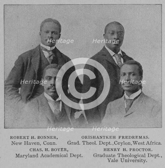 Robert H. Bonner, New Haven, Conn. Orishantkeh Fredremas, Grad. Theol. Dept., Ceylon..., 1902. Creator: Unknown.