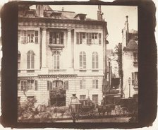 The Boulevards of Paris, 1843. Creator: William Henry Fox Talbot.