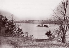U.S. Monitor Onondaga, James River, 1861-65. Creator: Unknown.