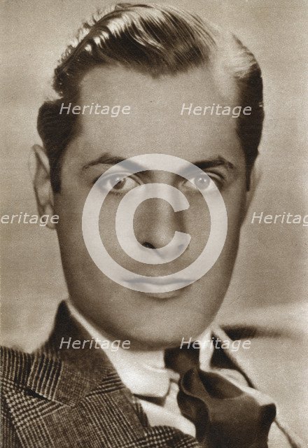 Robert Montgomery, American actor and director, 1933. Artist: Unknown