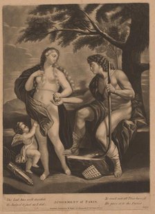 Judgment of Paris, 1770s/1780s. Creator: Unknown.