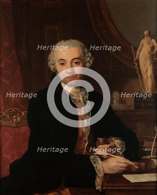 Portrait of Flaminio Torregiani (1729-1792). Creator: Ferrari, Pietro Melchiorre (1735-1787).