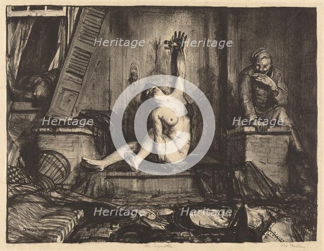 The Cigarette, 1918. Creator: George Wesley Bellows.