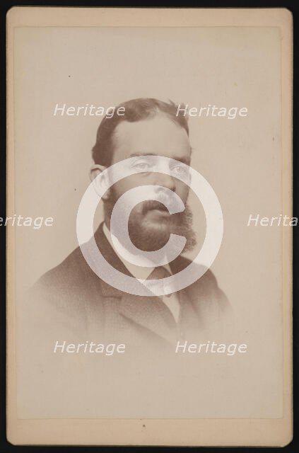 Portrait of George Brown Goode (1851-1896), Before 1896. Creator: United States National Museum Photographic Laboratory.