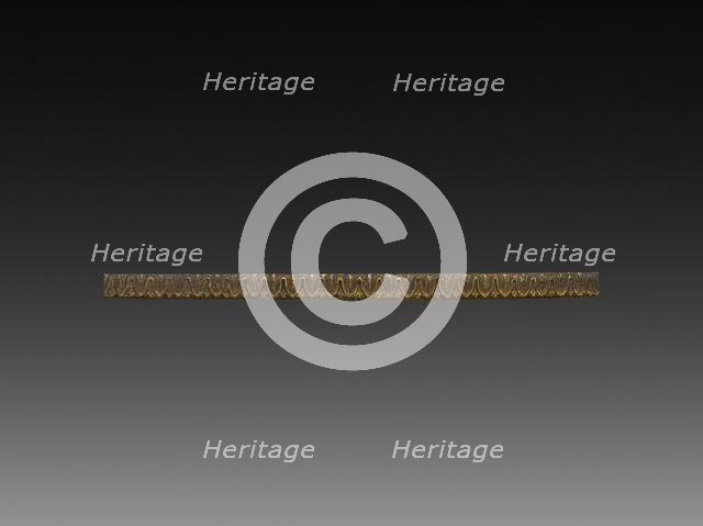 Ornamental Detail, late 1700s. Creator: Unknown.