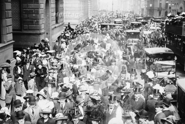 Easter - 5th Ave. 1912. Creator: Bain News Service.