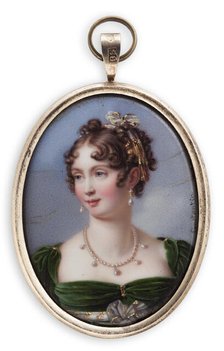 Princess Augusta of Bavaria, 1805-1855. Creator: Abraham Constantin.