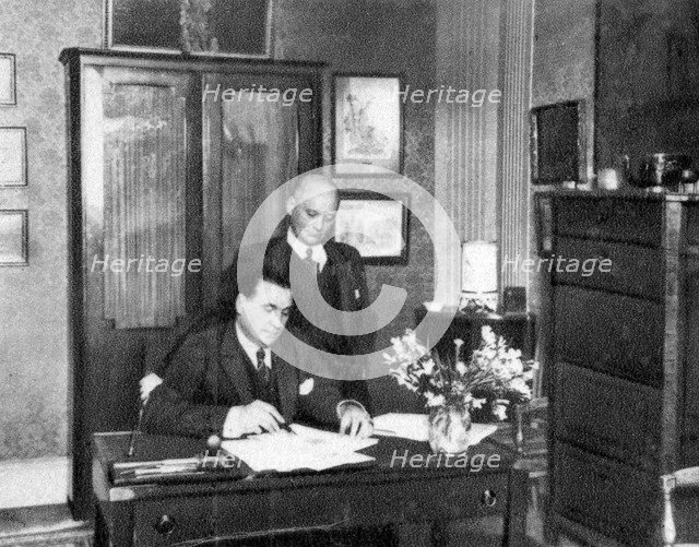 Jerome and Jean Charaud, French writers, 1932. Artist: Unknown