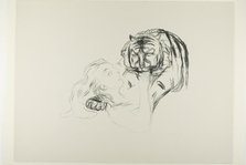 The Tiger, 1908/09. Creator: Edvard Munch.