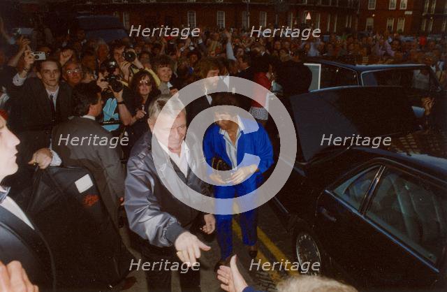 Frank Sinatra, Royal Albert Hall, London, 1989.   Creator: Brian Foskett.