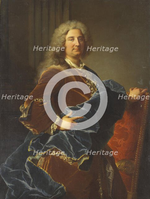 Portrait of the Marquis Jean-Octave de Villars, 1715. Creator: Rigaud, Hyacinthe François Honoré (1659-1743).