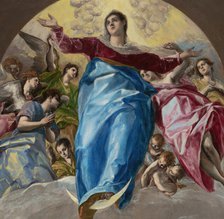 The Assumption of the Virgin, 1577-79. Creator: El Greco.