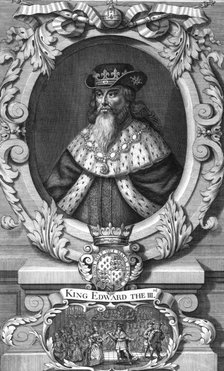 Edward III, King of England. Artist: R Sheppard