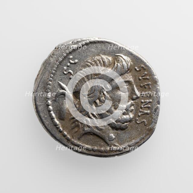 Denarius of Nonius Sufenas, 59 B.C. Creator: Unknown.