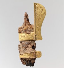 Piece from a Luxury Dagger, Langobardic, ca. 600. Creator: Unknown.