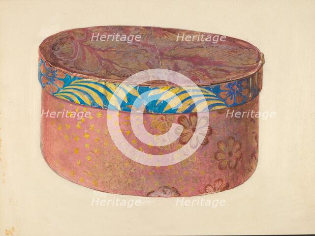 Bandbox, c. 1939. Creator: Gilbert Sackerman.