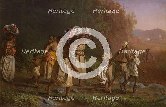 On to Liberty, 1867. Creator: Theodor Kaufmann.