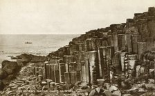 'Lord Antrims Parlour, Giants Causeway', late 19th-early 20th century.  Creator: Unknown.