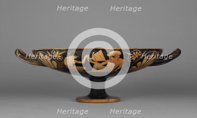 Attic Red-Figure Kylix, about 510 BC. Creator: Phintias.