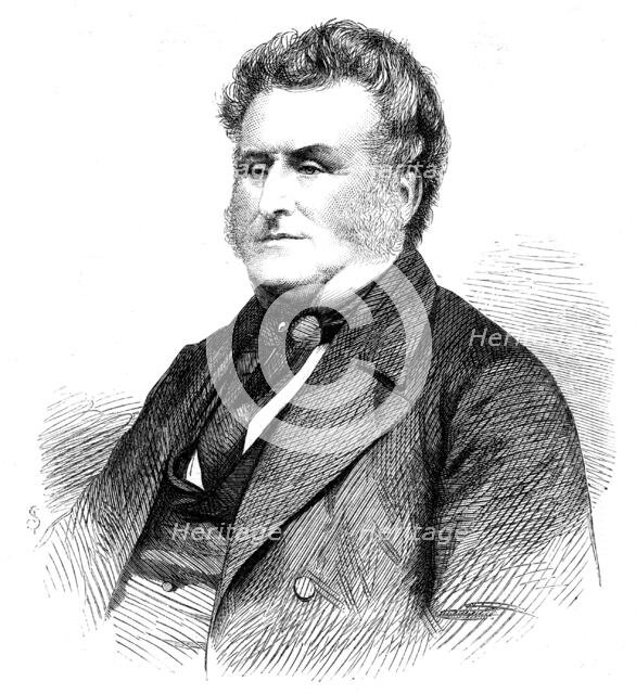 The late Mr. Jonas Webb, 1862. Creator: Unknown.