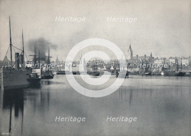 'Aberdeen - General View from the River', 1895. Artist: Unknown.