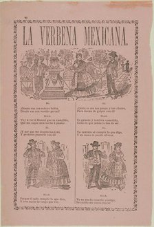 The Mexican Party, 1902. Creator: José Guadalupe Posada.