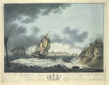 View of Liverpool from the Rock Perch, 1797.  Creator: John Thomas Serres.