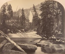 Nevada Fall, 700 Feet, 1861. Creator: Carleton Emmons Watkins.