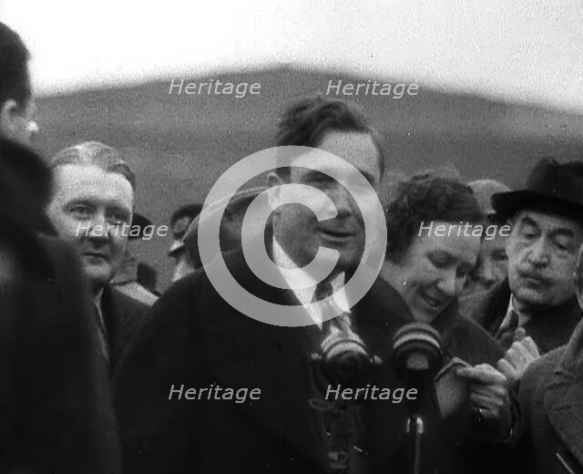 Wendell Willkie Talking to the Camera, 1941. Creator: British Pathe Ltd.