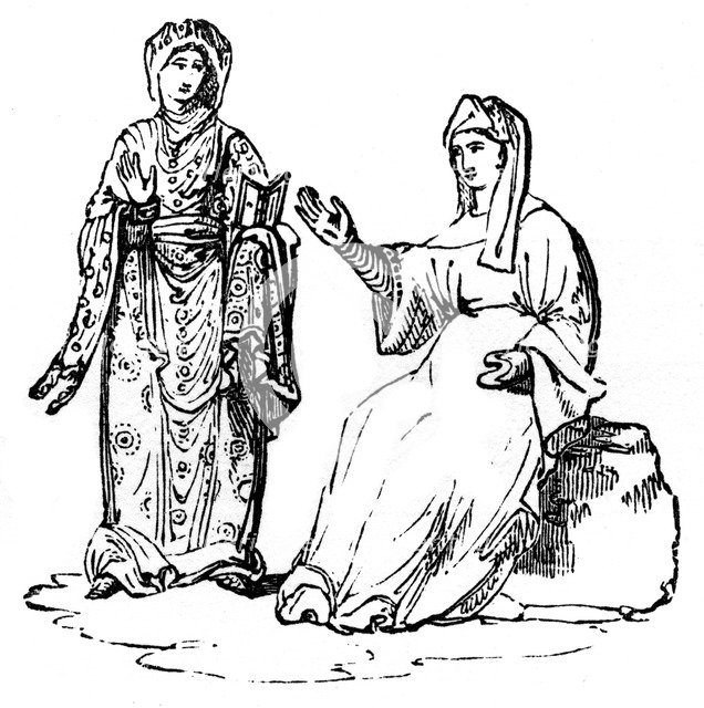 Anglo-Saxon costume, (1910). Artist: Unknown