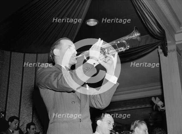 Portrait of Larry Clinton, New York, N.Y.(?), 1938. Creator: William Paul Gottlieb.