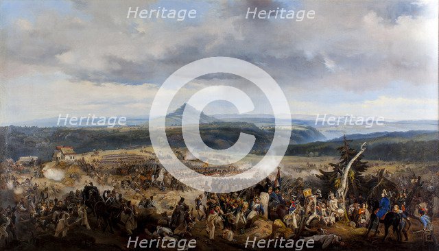 The Battle of Giesshuebel on 1813.