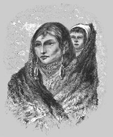 ''Sioux squaw; Ocean to Ocean, the Pacific railroad', 1875. Creator: Frederick Whymper.