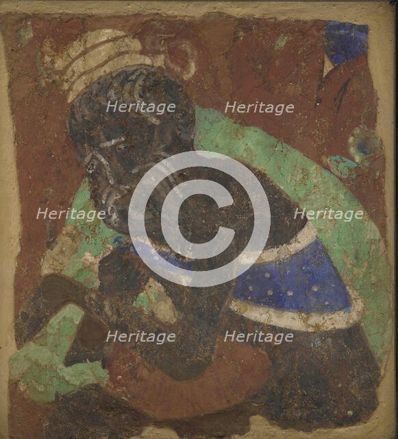 An Ascetic, from Cave 224, 4th-6th century. Creator: Unknown.