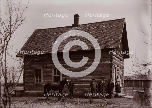 Untitled (rustic home, Detroit, Michigan), between 1910 and 1935, printed c1975. Creator: Unknown.