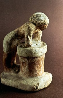 Brewer, Ancient Egyptian model. Artist: Unknown