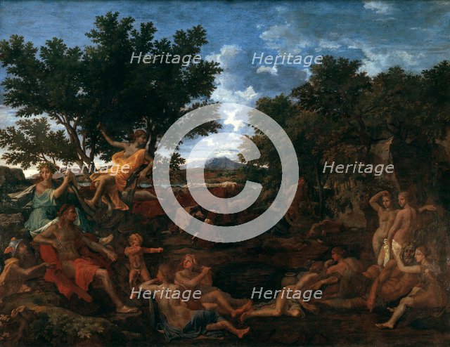 'Apollo, Lover of Daphne', c1664. Artist: Nicolas Poussin