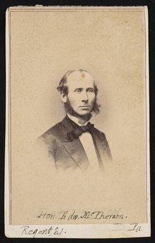 Portrait of Edward McPherson (1830-1895), Circa 1860s. Creator: Unknown.
