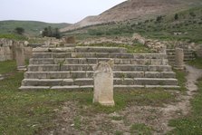 The Temple of Isis, Bulla Regia, Tunisia. Artist: Samuel Magal