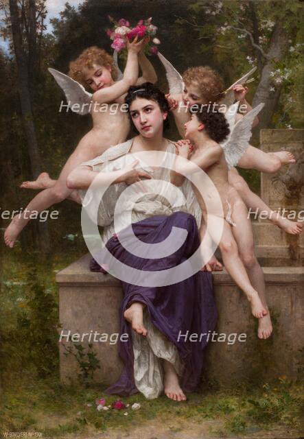 Dream of Spring (Rêve de printemps), 1901. Creator: William-Adolphe Bouguereau.