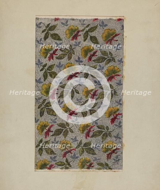 Calico, c. 1936. Creator: Florence Stevenson.