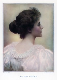 Sybil Carlisle, actress, 1901.Artist: J Caswall Smith