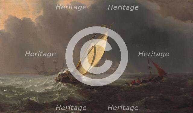 Before the Storm, c. 1700. Creator: Willem van de Velde the Younger.